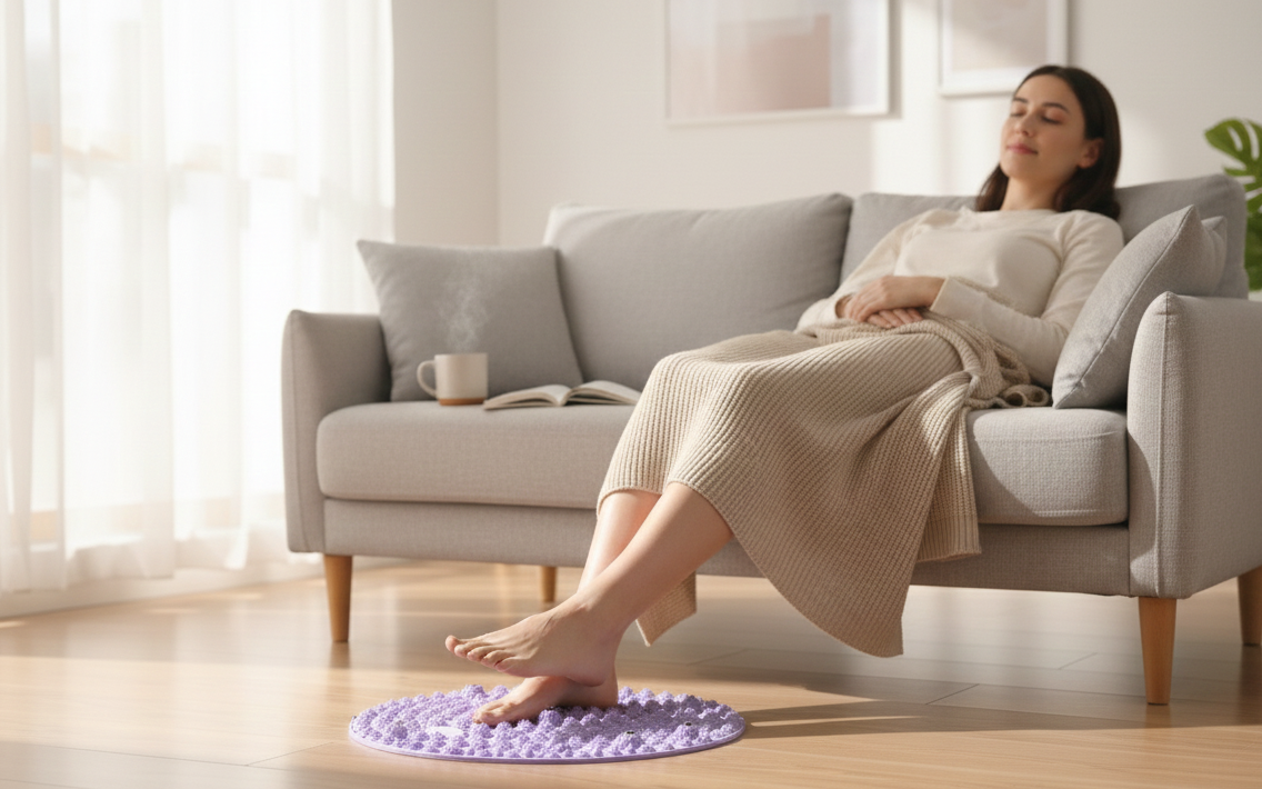 Nextora NY | Foot Acupressure Mat | Magnetic Reflexology Mat for Stress Relief Nextora New York